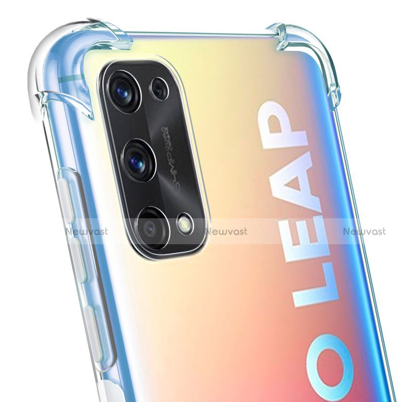 Ultra-thin Transparent TPU Soft Case Cover for Realme Q2 Pro 5G Clear