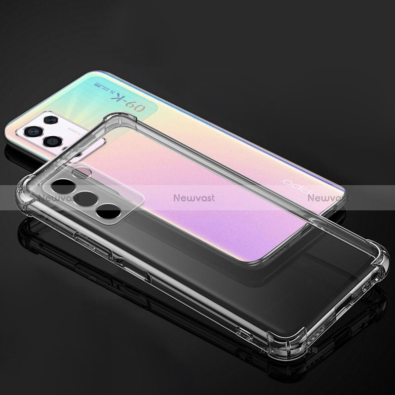 Ultra-thin Transparent TPU Soft Case Cover for Realme Q3s 5G Clear
