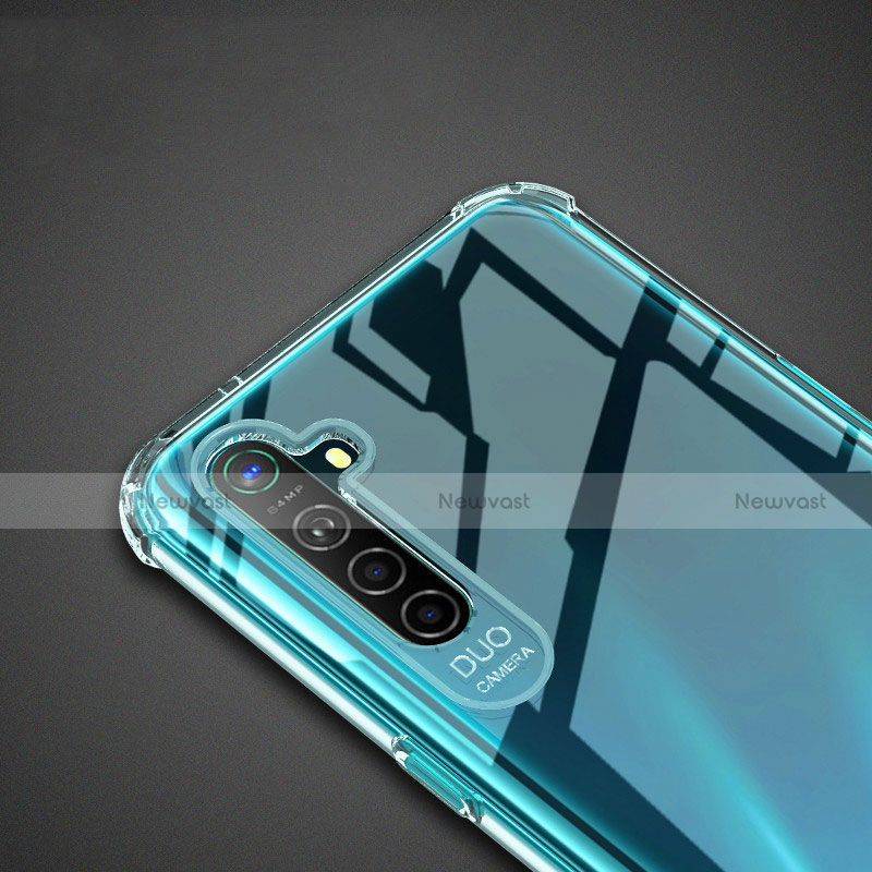 Ultra-thin Transparent TPU Soft Case Cover for Realme X2 Clear