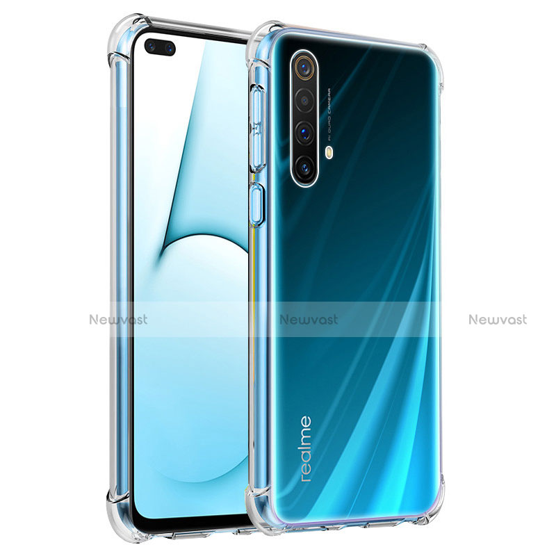 Ultra-thin Transparent TPU Soft Case Cover for Realme X50 5G Clear