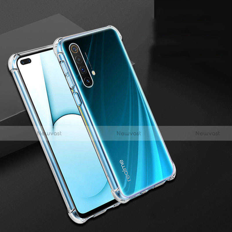 Ultra-thin Transparent TPU Soft Case Cover for Realme X50m 5G Clear