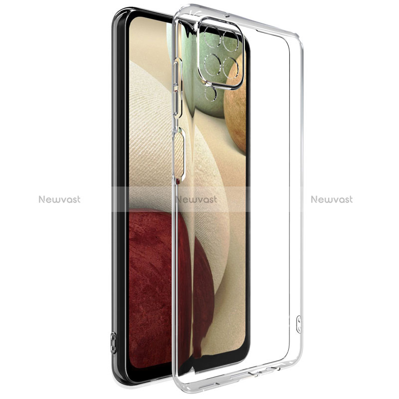 Ultra-thin Transparent TPU Soft Case Cover for Samsung Galaxy A12 Nacho Clear