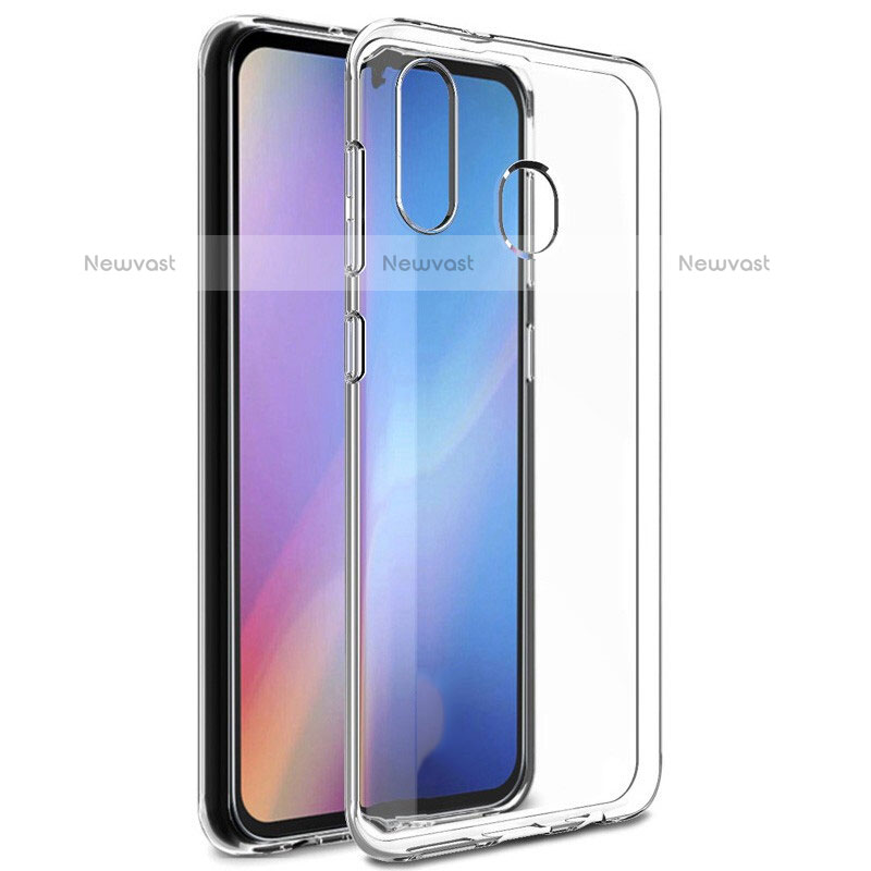 Ultra-thin Transparent TPU Soft Case Cover for Samsung Galaxy A20 Clear