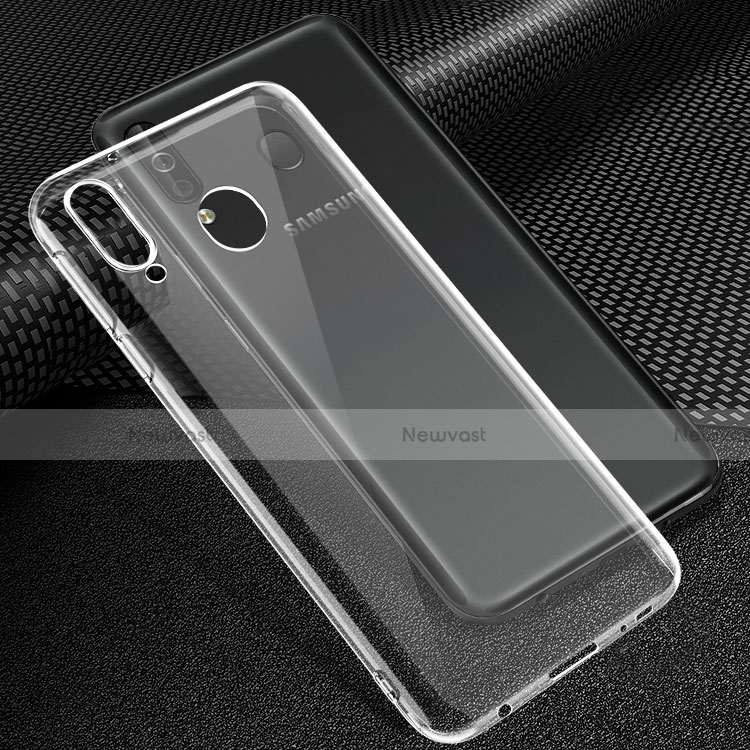 Ultra-thin Transparent TPU Soft Case Cover for Samsung Galaxy A40 Clear