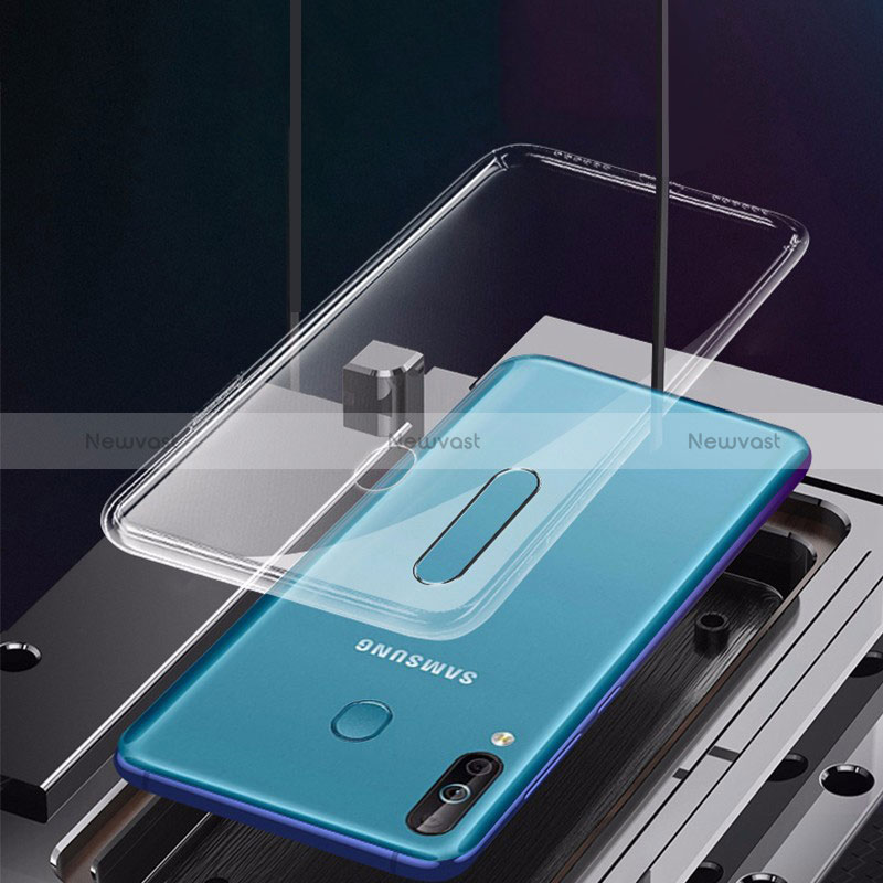 Ultra-thin Transparent TPU Soft Case Cover for Samsung Galaxy A40s Clear