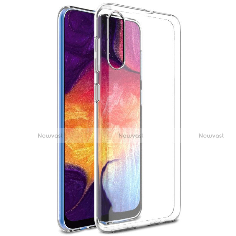 Ultra-thin Transparent TPU Soft Case Cover for Samsung Galaxy A50 Clear