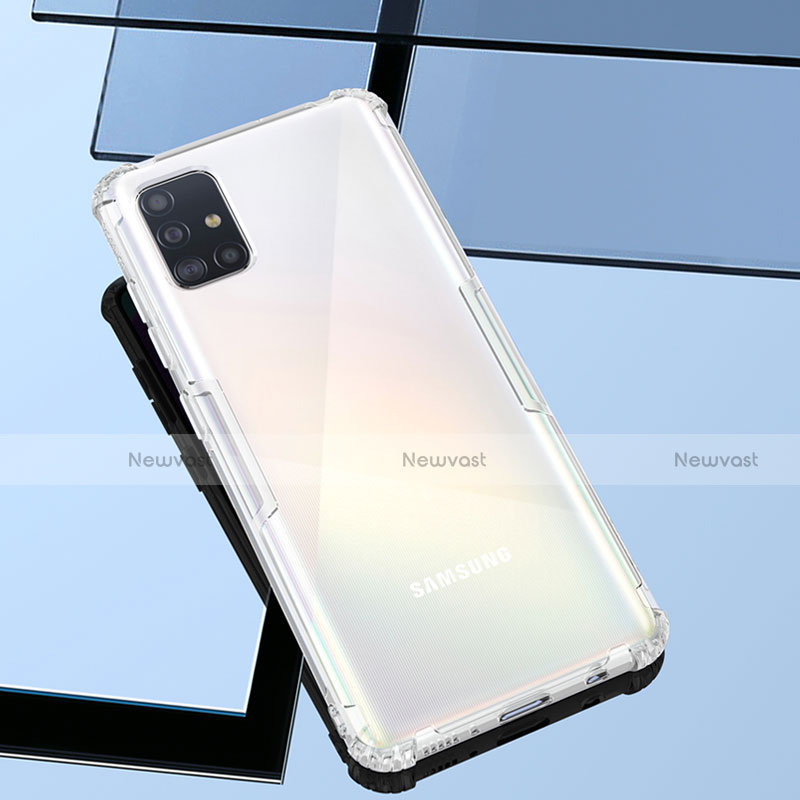 Ultra-thin Transparent TPU Soft Case Cover for Samsung Galaxy A51 5G Clear