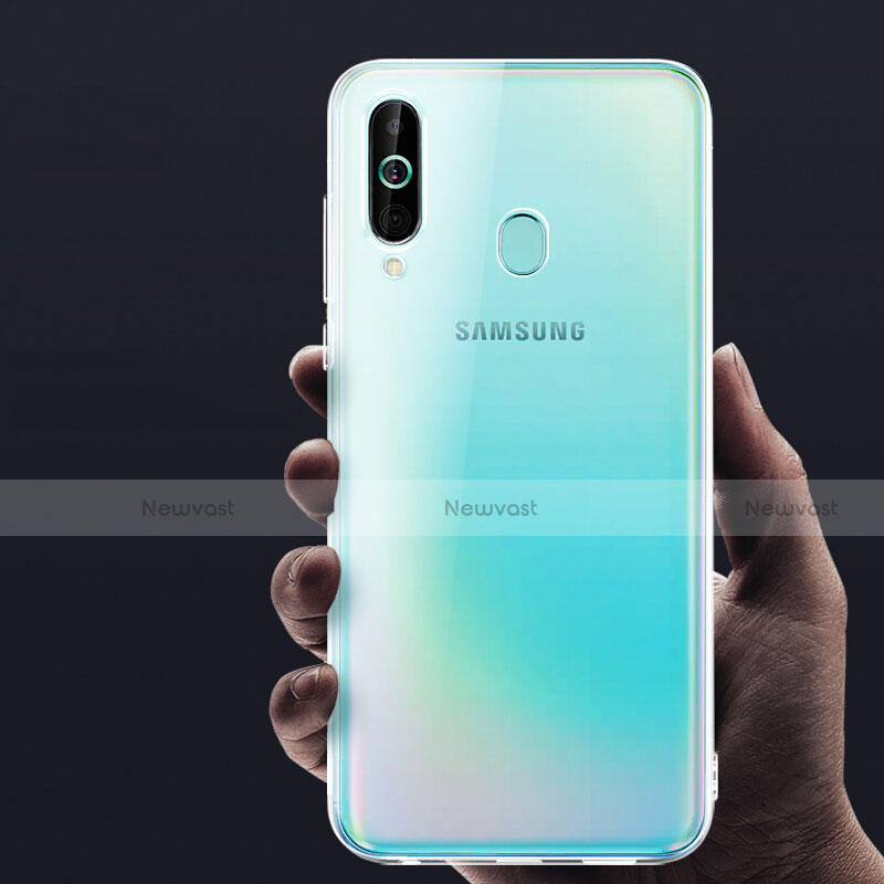 Ultra-thin Transparent TPU Soft Case Cover for Samsung Galaxy A60 Clear