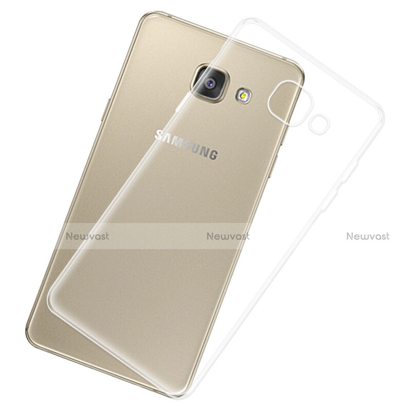 Ultra-thin Transparent TPU Soft Case Cover for Samsung Galaxy A7 (2017) A720F Clear