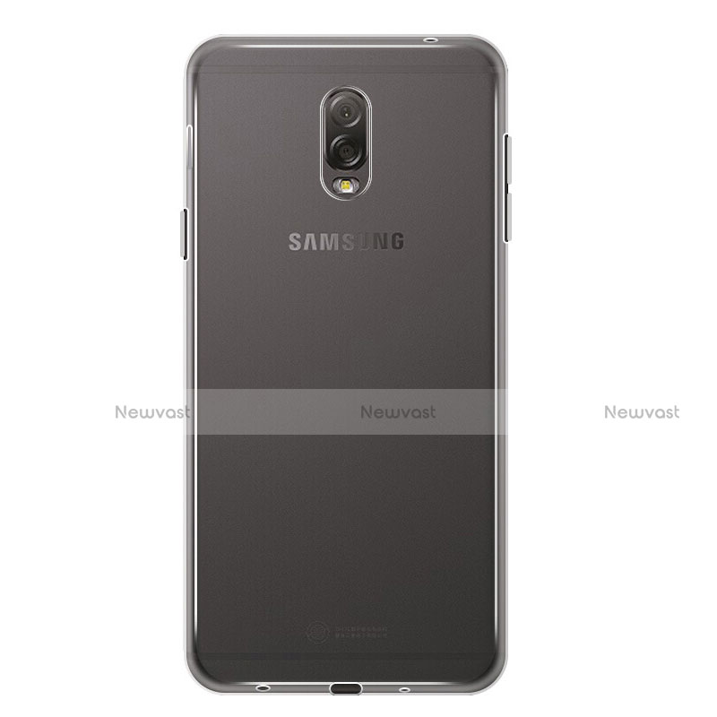 Ultra-thin Transparent TPU Soft Case Cover for Samsung Galaxy C7 (2017) Clear