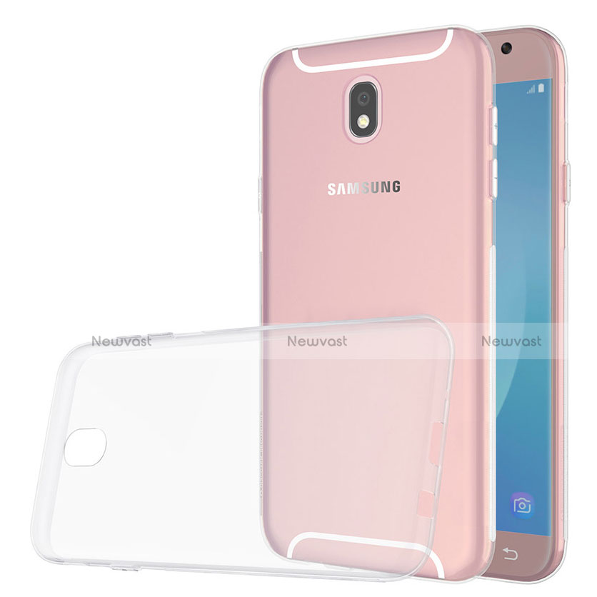 Ultra-thin Transparent TPU Soft Case Cover for Samsung Galaxy J5 (2017) Duos J530F Clear