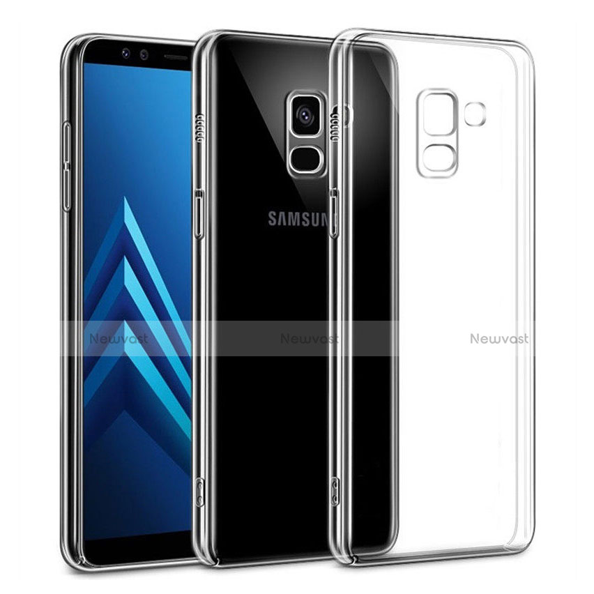 Ultra-thin Transparent TPU Soft Case Cover for Samsung Galaxy J6 (2018) J600F Clear