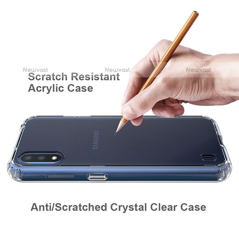 Ultra-thin Transparent TPU Soft Case Cover for Samsung Galaxy M10 Clear