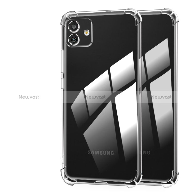 Ultra-thin Transparent TPU Soft Case Cover for Samsung Galaxy M13 5G Clear