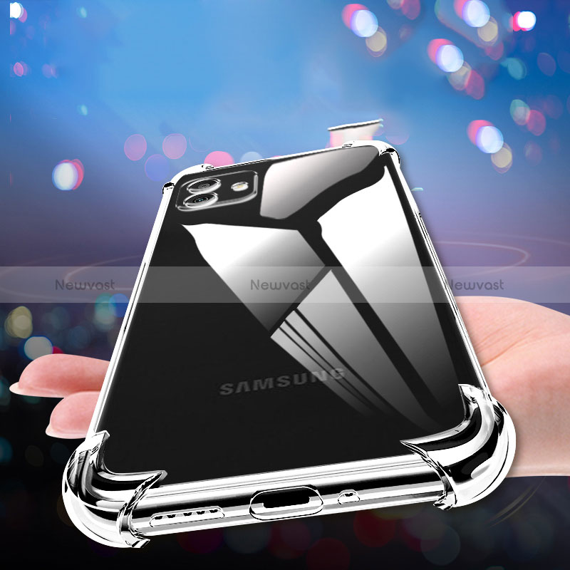 Ultra-thin Transparent TPU Soft Case Cover for Samsung Galaxy M13 5G Clear