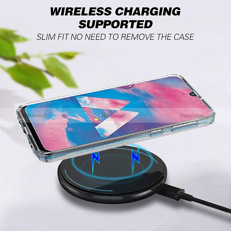 Ultra-thin Transparent TPU Soft Case Cover for Samsung Galaxy M21 (2021) Clear
