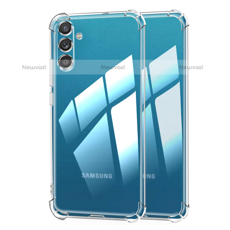 Ultra-thin Transparent TPU Soft Case Cover for Samsung Galaxy M52 5G Clear