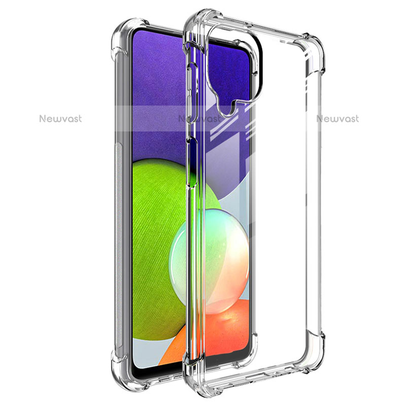Ultra-thin Transparent TPU Soft Case Cover for Samsung Galaxy M62 4G Clear