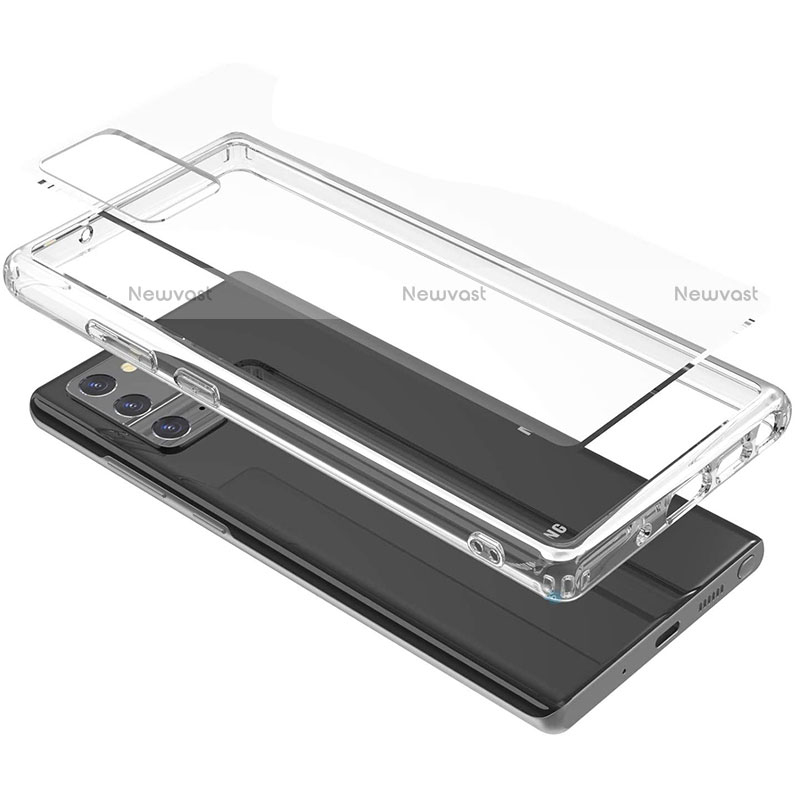 Ultra-thin Transparent TPU Soft Case Cover for Samsung Galaxy Note 20 5G Clear