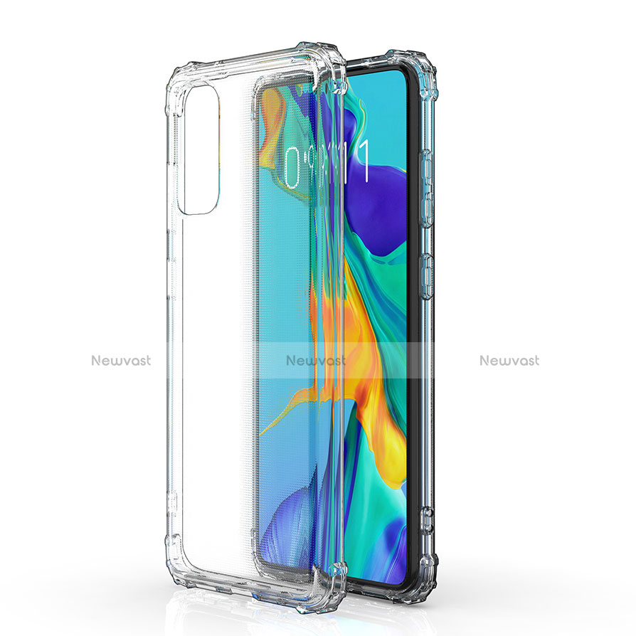 Ultra-thin Transparent TPU Soft Case Cover for Samsung Galaxy S20 5G Clear