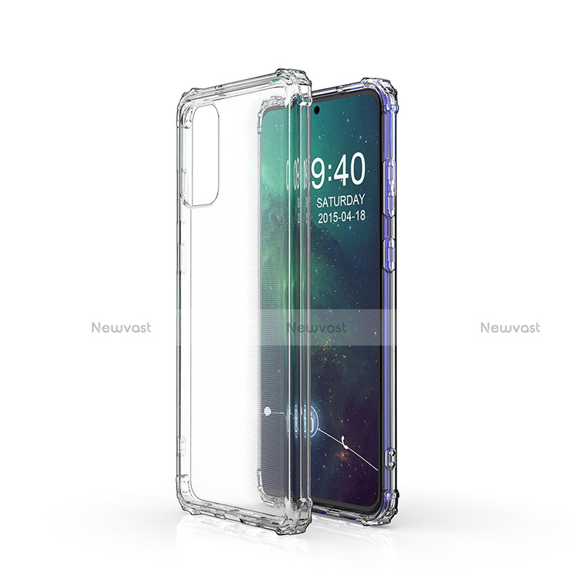 Ultra-thin Transparent TPU Soft Case Cover for Samsung Galaxy S20 Plus Clear