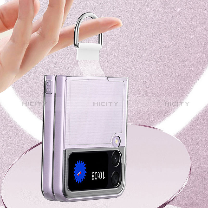 Ultra-thin Transparent TPU Soft Case Cover for Samsung Galaxy Z Flip4 5G Clear