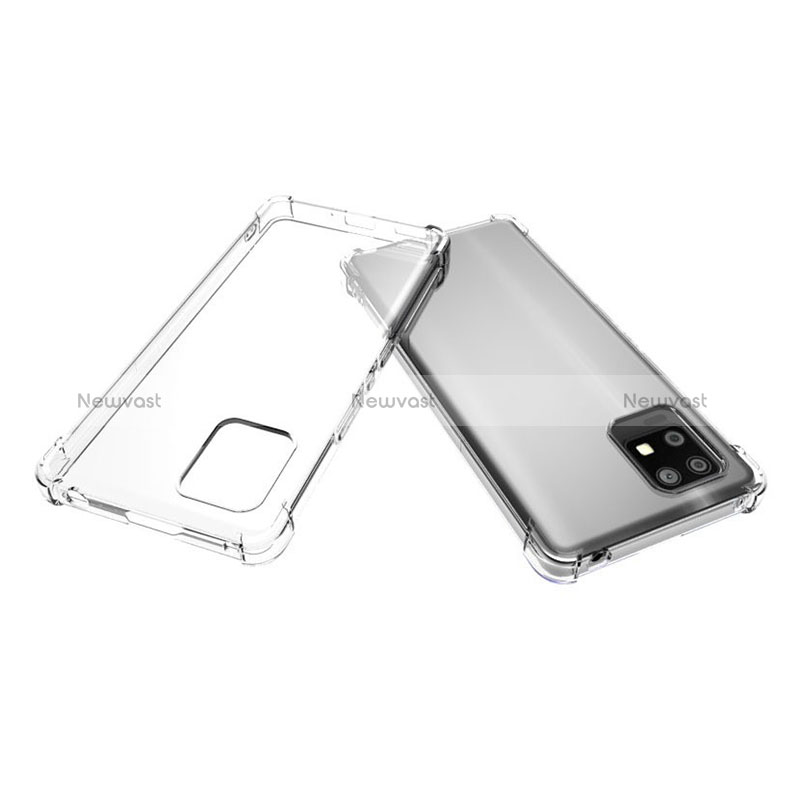 Ultra-thin Transparent TPU Soft Case Cover for Sharp Aquos Zero6 Clear