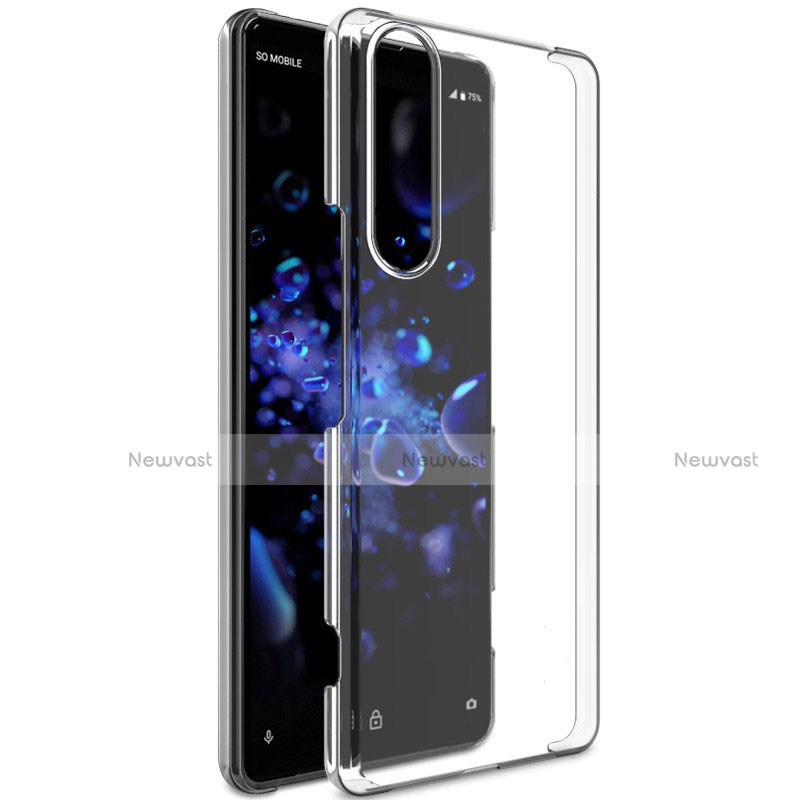 Ultra-thin Transparent TPU Soft Case Cover for Sony Xperia 1 II Clear