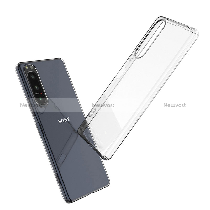 Ultra-thin Transparent TPU Soft Case Cover for Sony Xperia 10 IV Clear