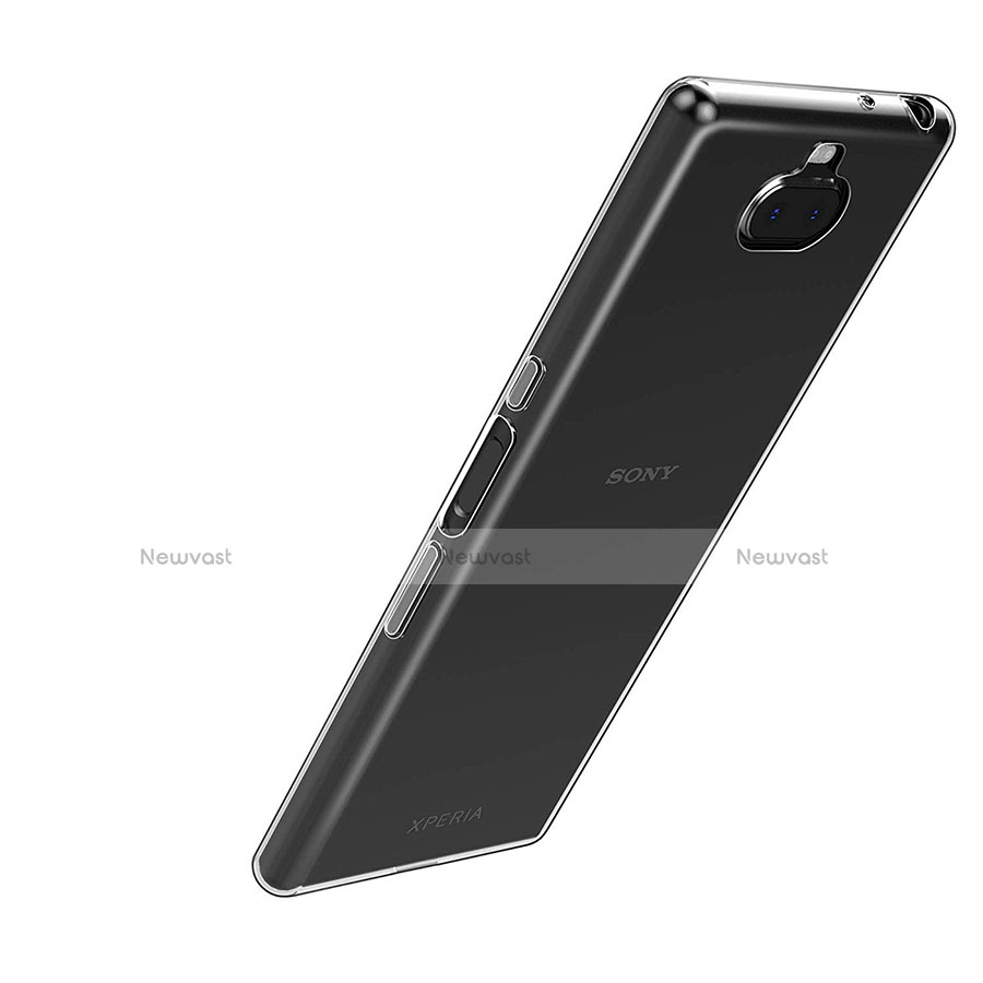 Ultra-thin Transparent TPU Soft Case Cover for Sony Xperia 10 Plus Clear