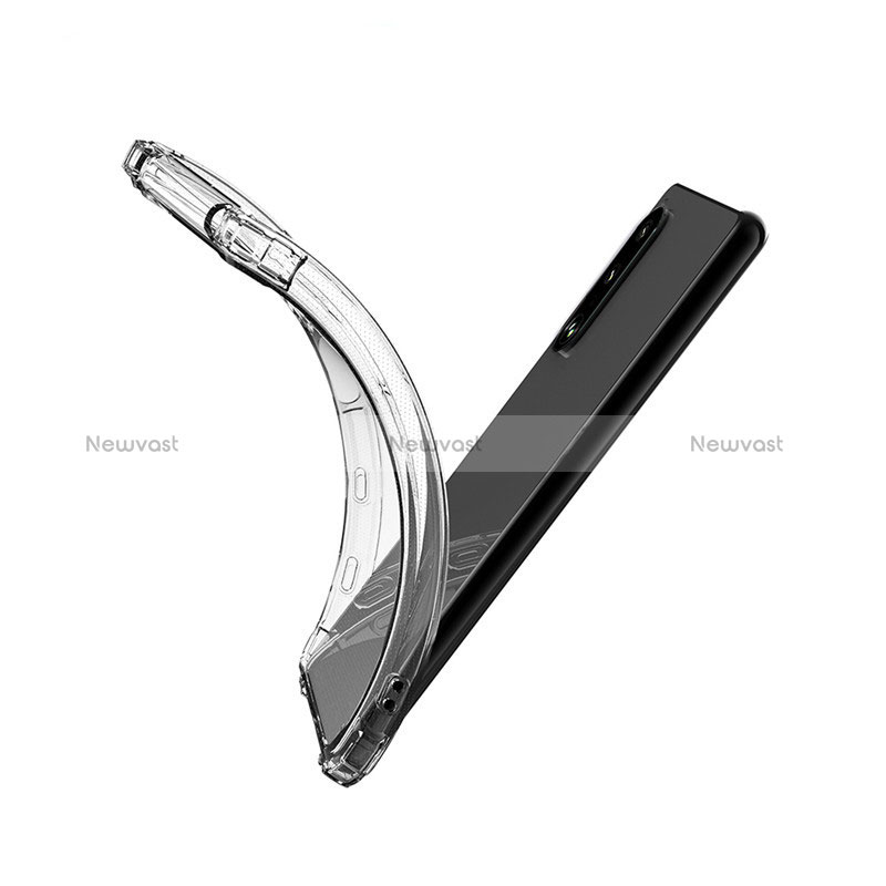 Ultra-thin Transparent TPU Soft Case Cover for Sony Xperia Ace II Clear