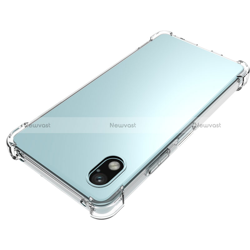 Ultra-thin Transparent TPU Soft Case Cover for Sony Xperia Ace III Clear
