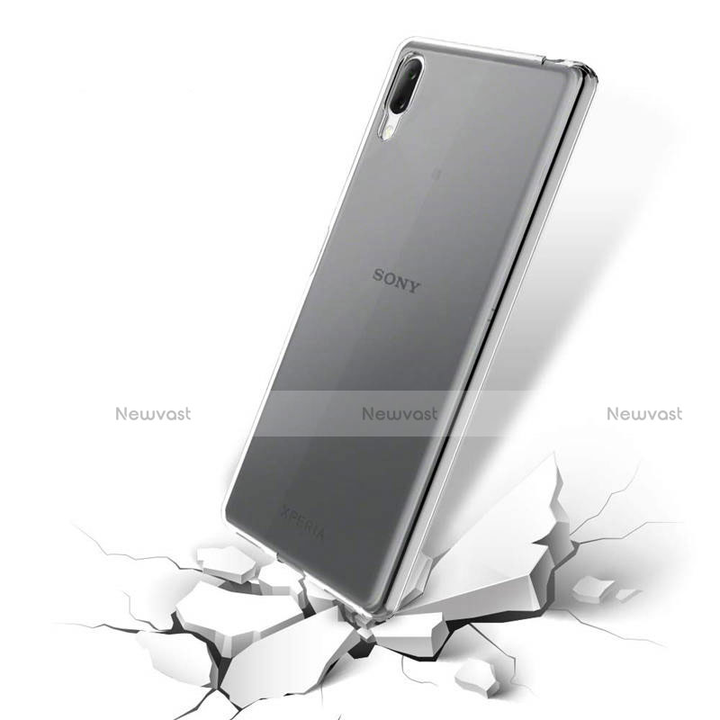 Ultra-thin Transparent TPU Soft Case Cover for Sony Xperia L3 Clear