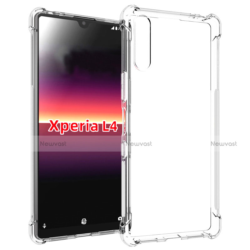 Ultra-thin Transparent TPU Soft Case Cover for Sony Xperia L4 Clear