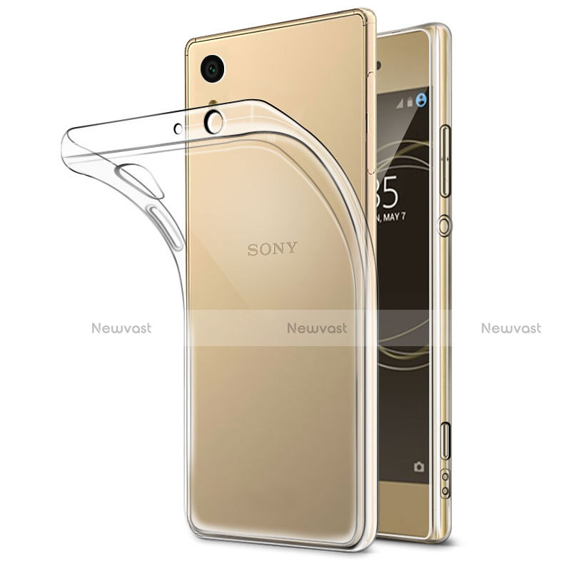 Ultra-thin Transparent TPU Soft Case Cover for Sony Xperia XA1 Ultra Clear