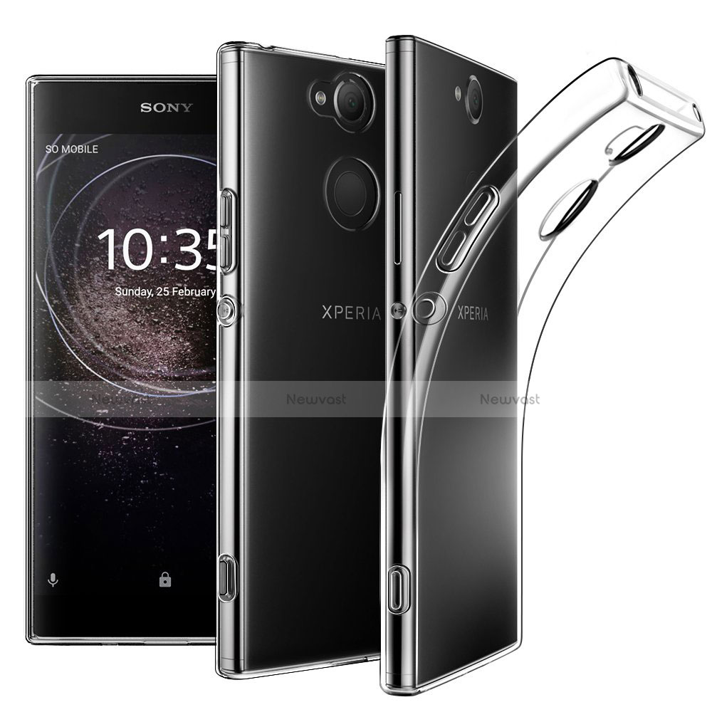 Ultra-thin Transparent TPU Soft Case Cover for Sony Xperia XA2 Clear