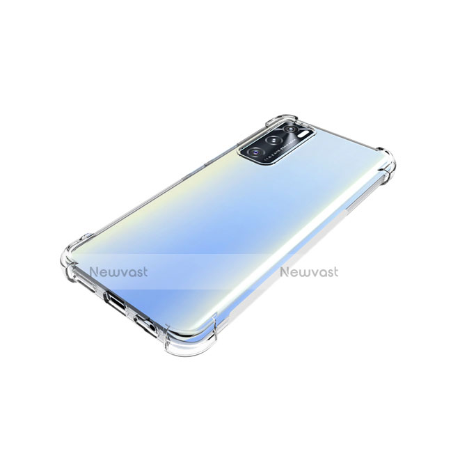 Ultra-thin Transparent TPU Soft Case Cover for Vivo V20 SE Clear