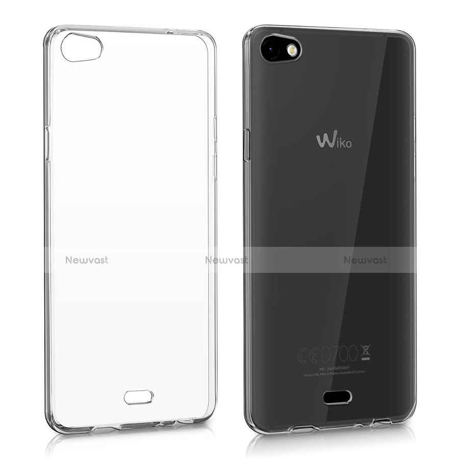 Ultra-thin Transparent TPU Soft Case Cover for Wiko Highway Clear