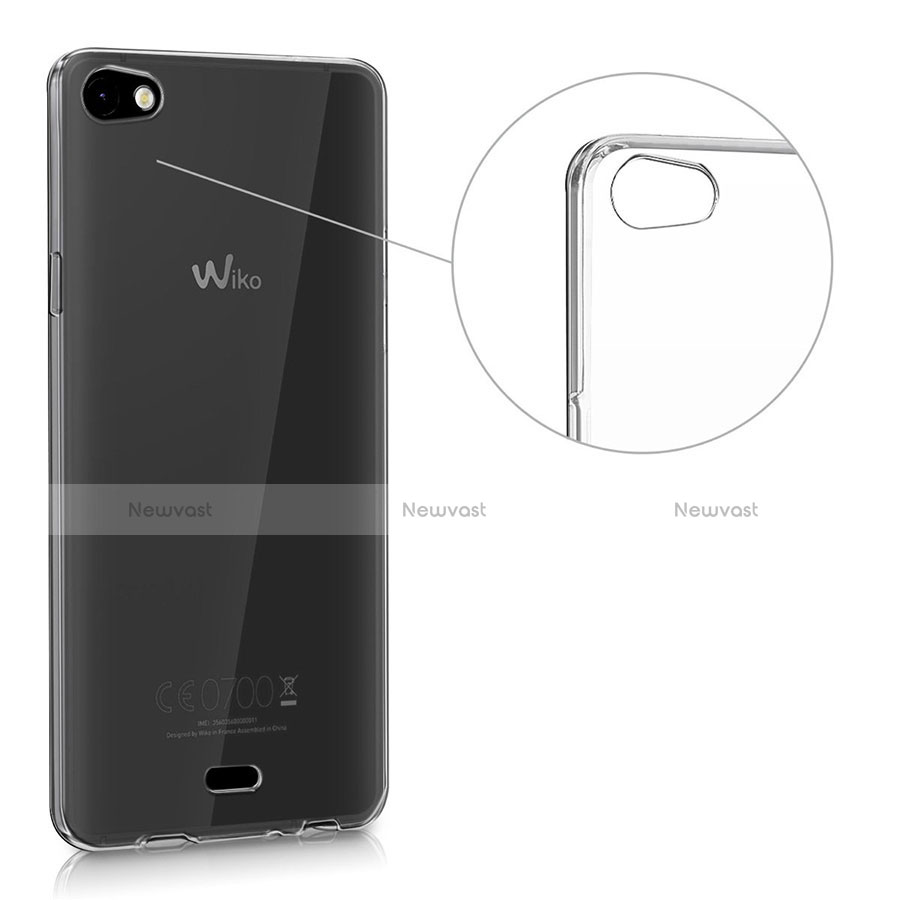 Ultra-thin Transparent TPU Soft Case Cover for Wiko Highway Clear
