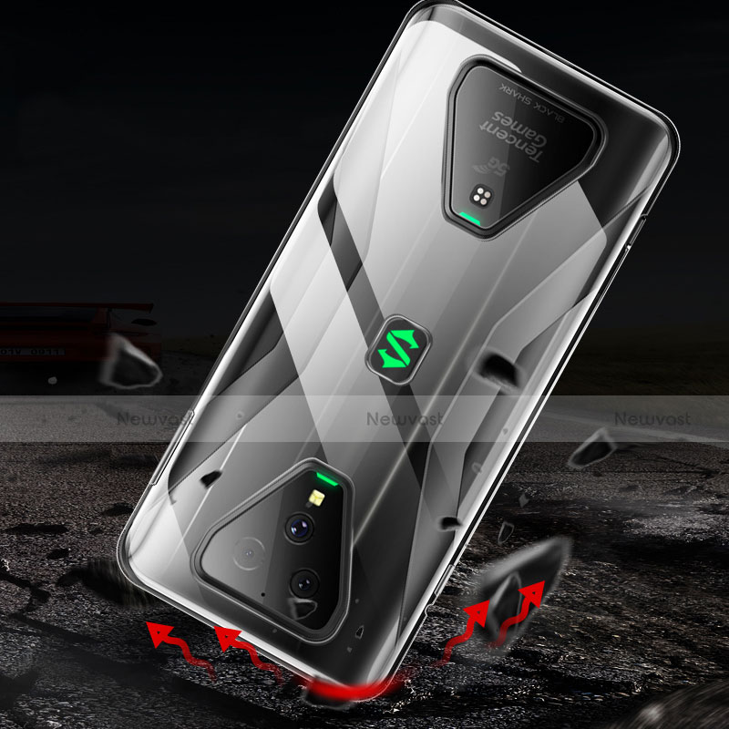 Ultra-thin Transparent TPU Soft Case Cover for Xiaomi Black Shark 3 Clear