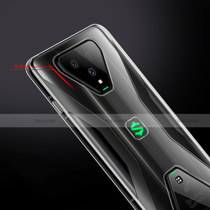 Ultra-thin Transparent TPU Soft Case Cover for Xiaomi Black Shark 3 Clear