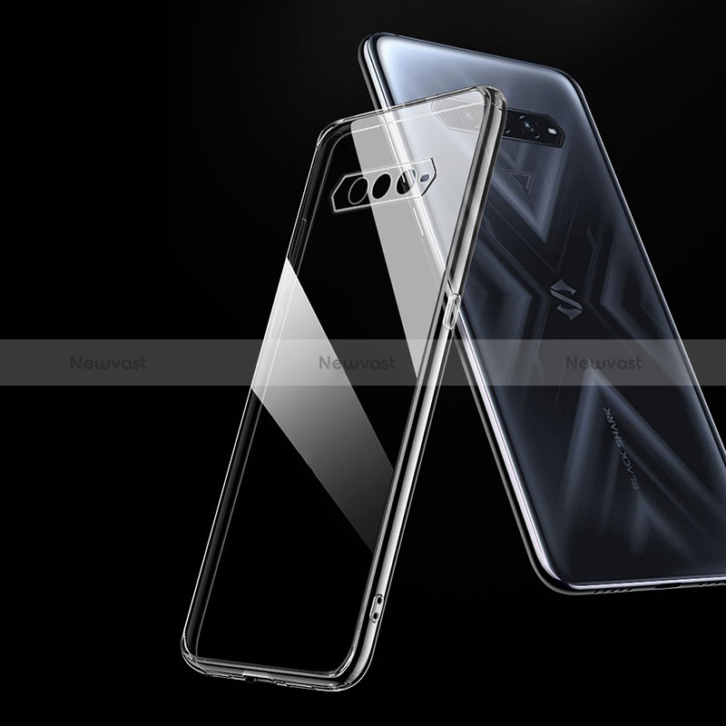 Ultra-thin Transparent TPU Soft Case Cover for Xiaomi Black Shark 4 5G Clear