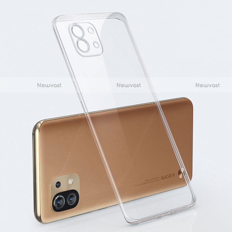 Ultra-thin Transparent TPU Soft Case Cover for Xiaomi Mi 11 Lite 4G