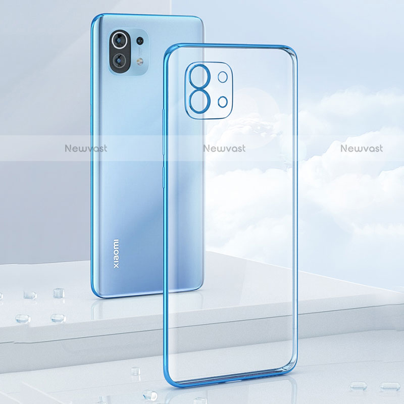 Ultra-thin Transparent TPU Soft Case Cover for Xiaomi Mi 11 Lite 5G NE