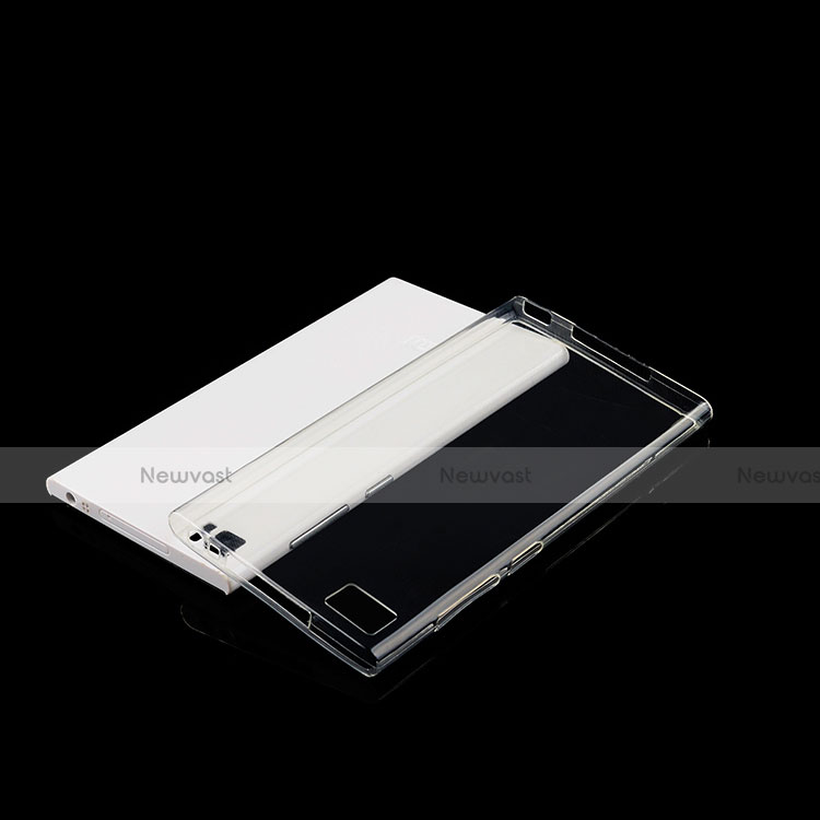 Ultra-thin Transparent TPU Soft Case Cover for Xiaomi Mi 3 Clear