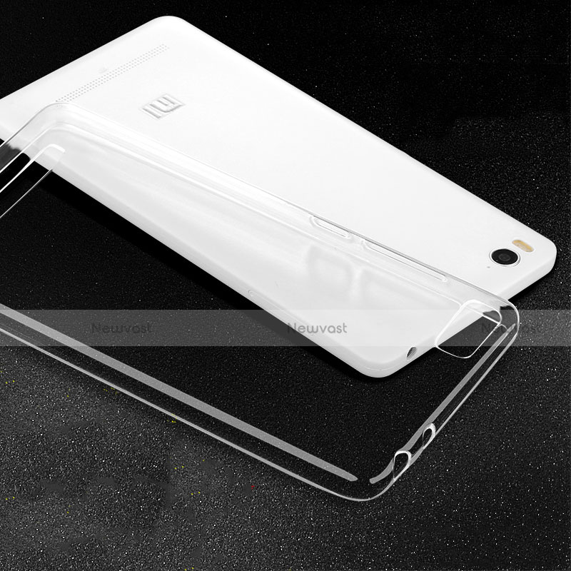 Ultra-thin Transparent TPU Soft Case Cover for Xiaomi Mi 4C Clear