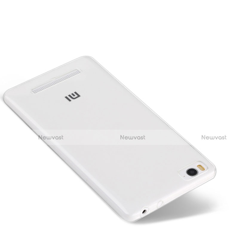 Ultra-thin Transparent TPU Soft Case Cover for Xiaomi Mi 4i Clear