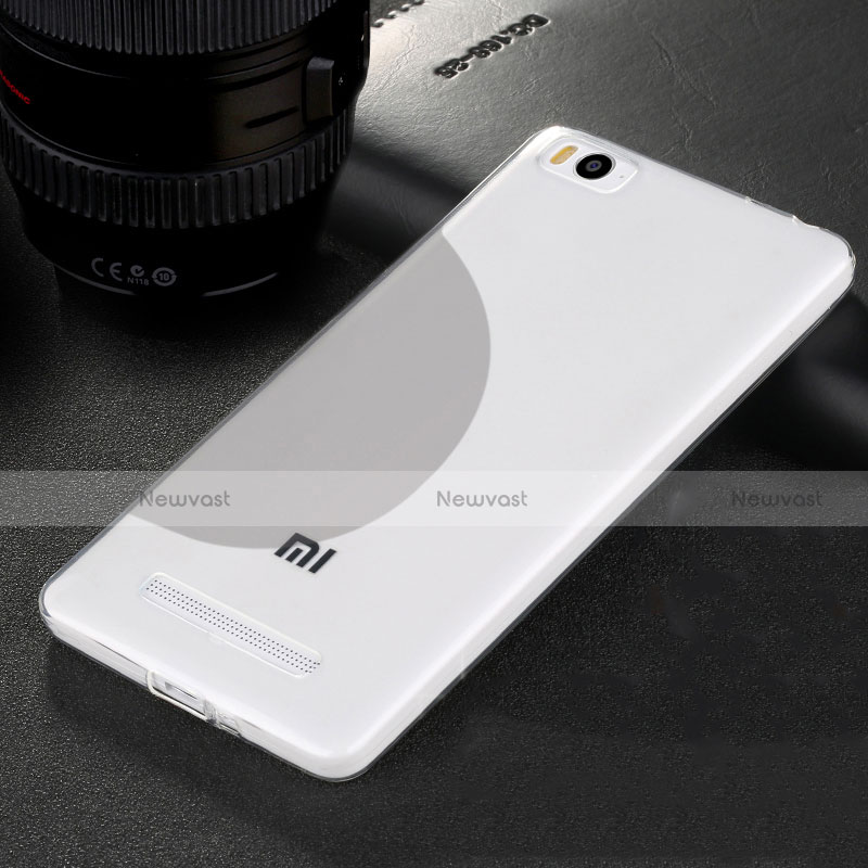Ultra-thin Transparent TPU Soft Case Cover for Xiaomi Mi 4i Clear