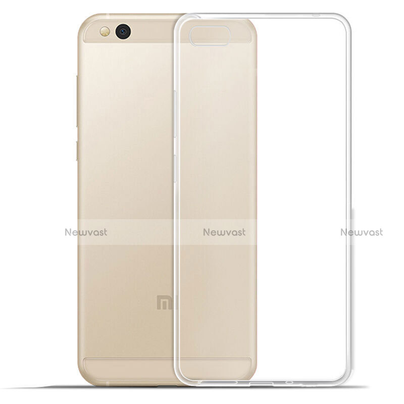 Ultra-thin Transparent TPU Soft Case Cover for Xiaomi Mi 5C Clear