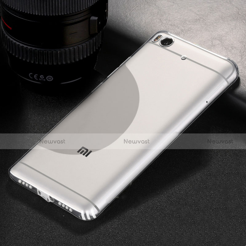 Ultra-thin Transparent TPU Soft Case Cover for Xiaomi Mi 5S 4G Clear